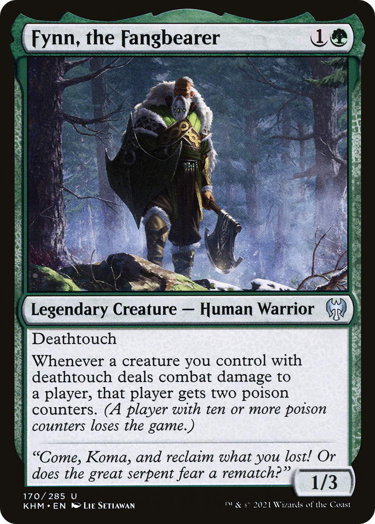 Commander Bites: Fynn, the Fangbearer – J.M. Casual Blog
